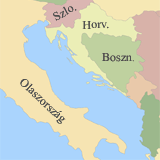 Hol van Omiš az Adriai-tenger partján?